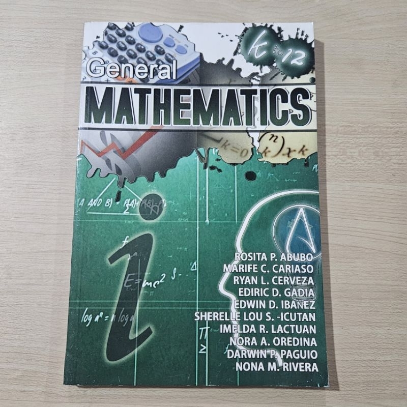 General Mathematics k to 12 By: Rosita P. Abubo | Shopee Philippines