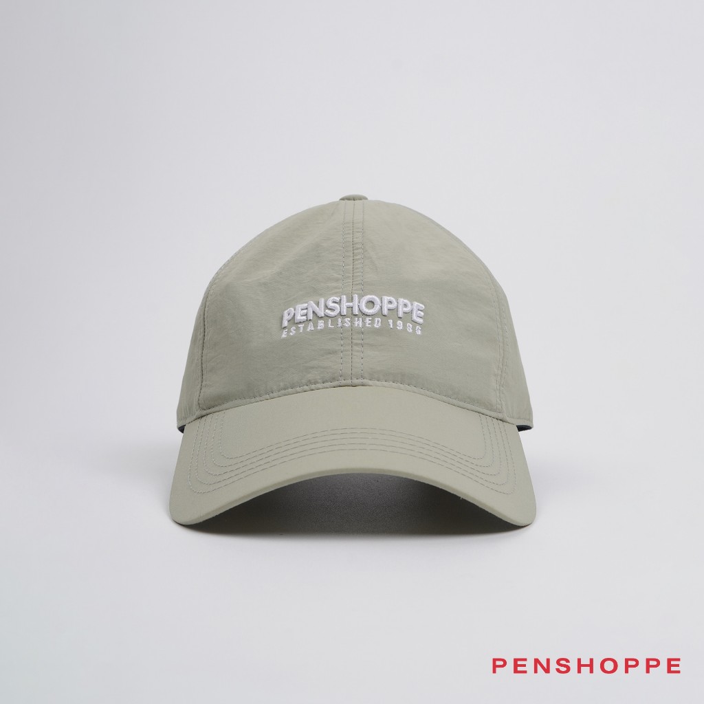 Penshoppe Classic Cap with Embossed Embroidery For Men (Olive) | Shopee ...