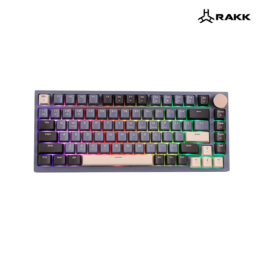 RAKK BULAN / 82 Keys/Knob/Gasket/Trimode/UHS 5pin/Outemu Switches/PC ...