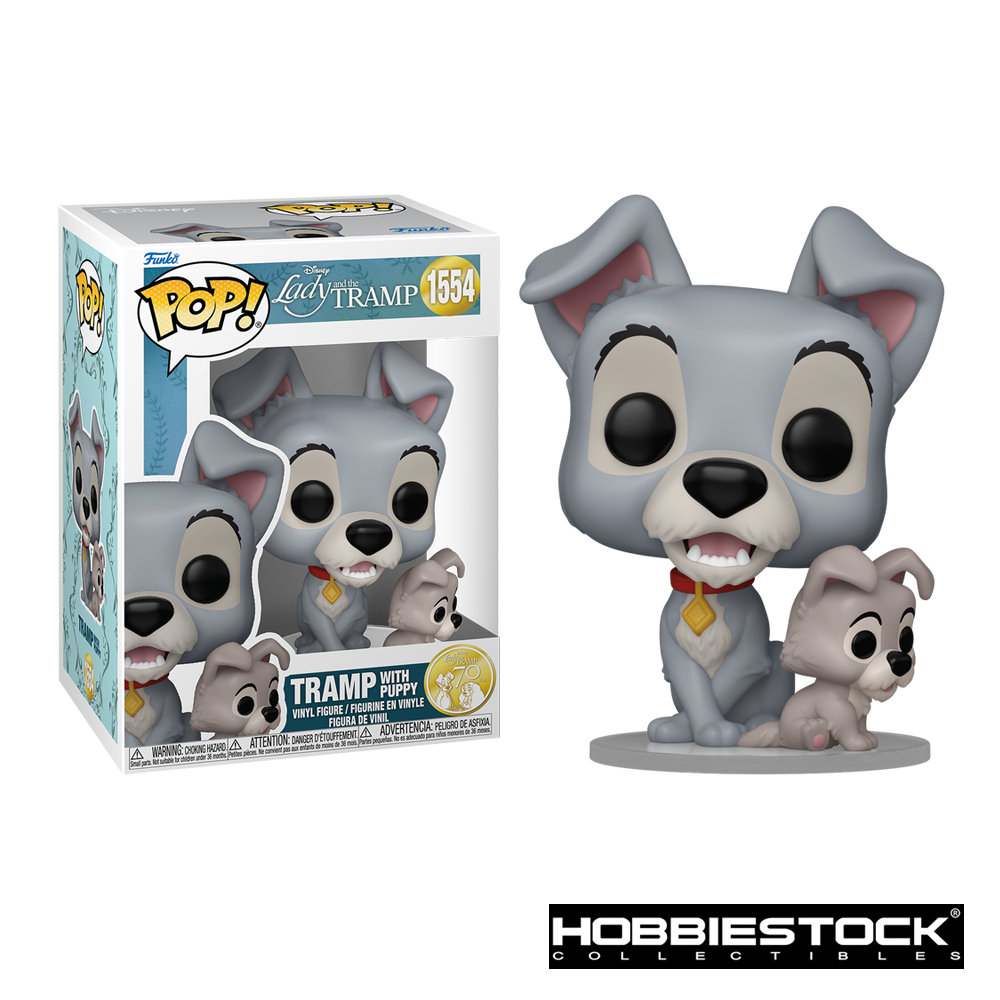 Funko Pop! Disney Lady and the Tramp Tramp with Puppy