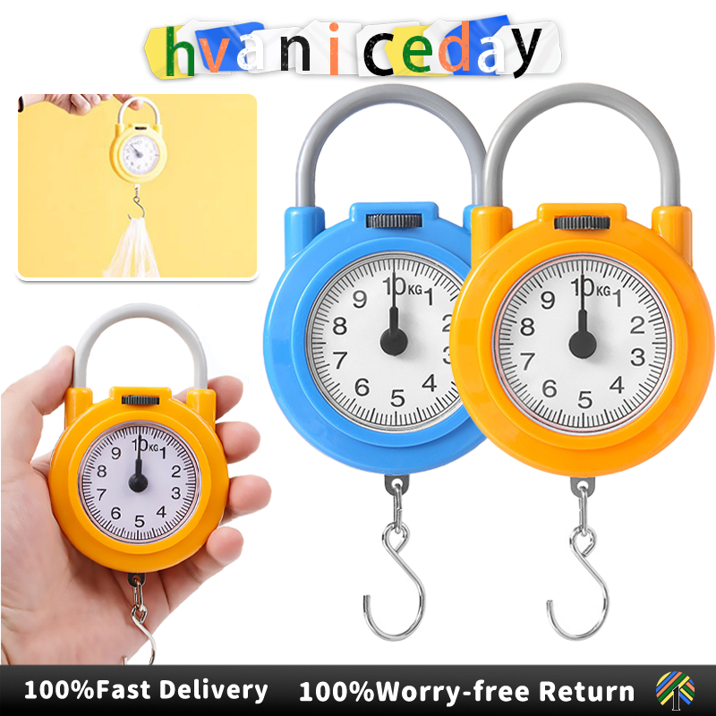 1PCS Portable Mini Hook Scale Handheld Digital Scale Spring Scales ...
