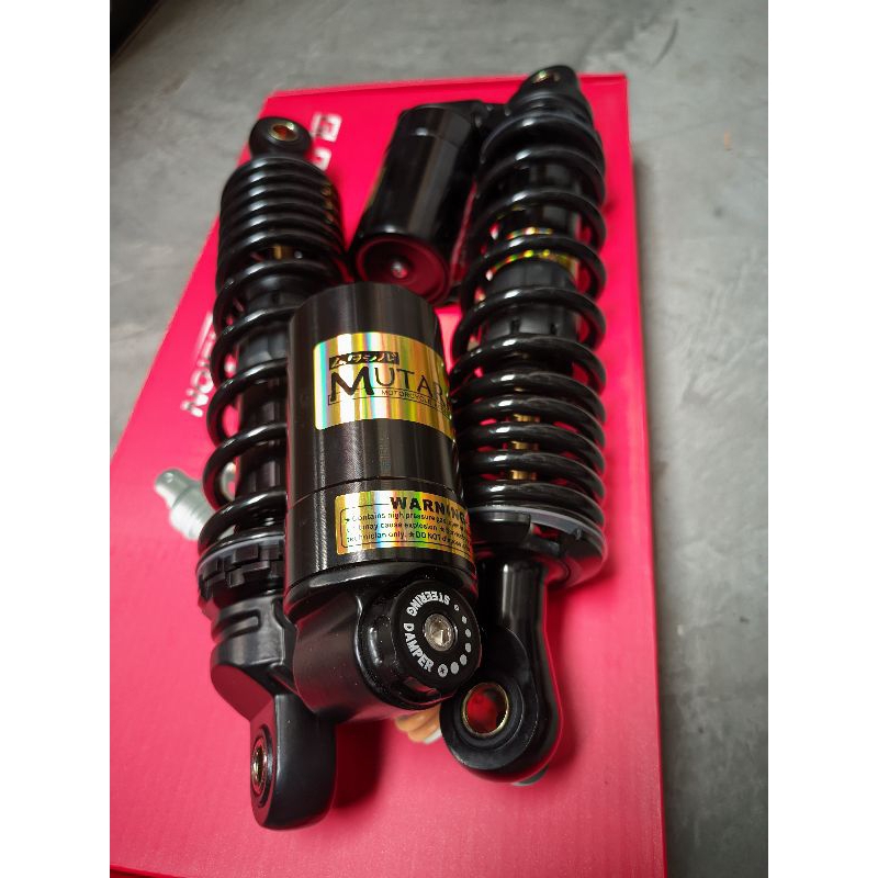 MUTARRU inverted rear shock (Not adjustable) 310MM for (wave/xrm/smash ...