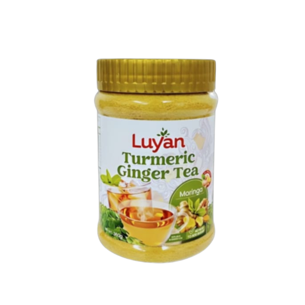 Luyan Instant Turmeric Ginger Tea Moringa 360g | Shopee Philippines