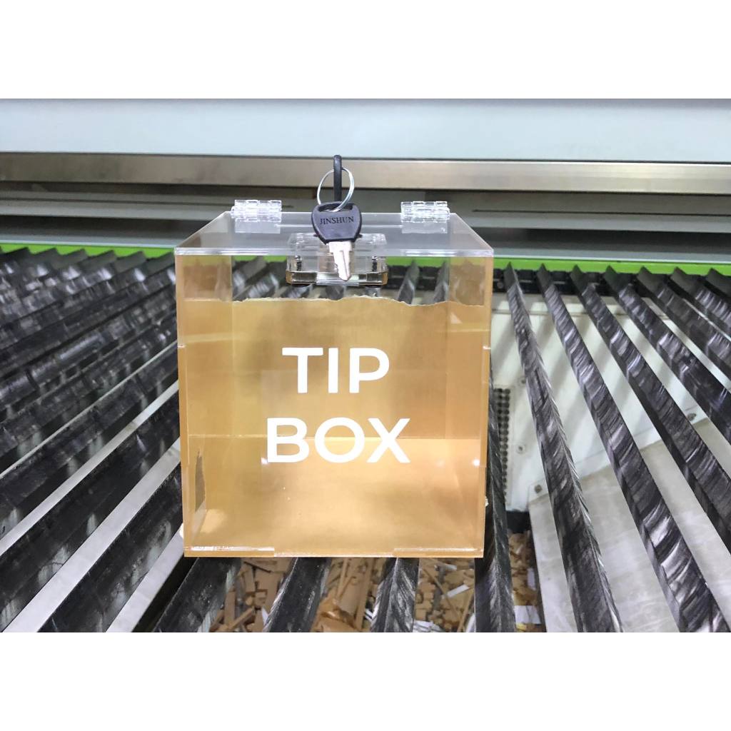 Acrylic Suggestion/Tip Box with hinge | Shopee Philippines