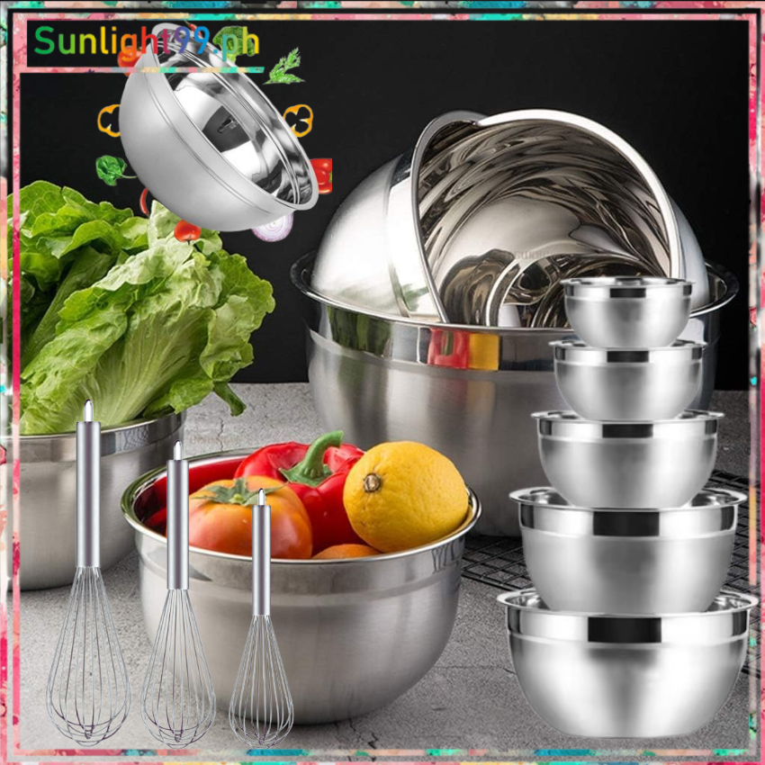 24/26/28/30cm mixing bowl for baking set salad bowl mixing bowl