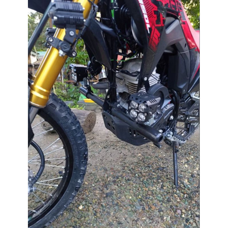 HONDA CRF 150L HEAVY DUTY SLIDER with LED BRACKET ( new slider 2025 ...