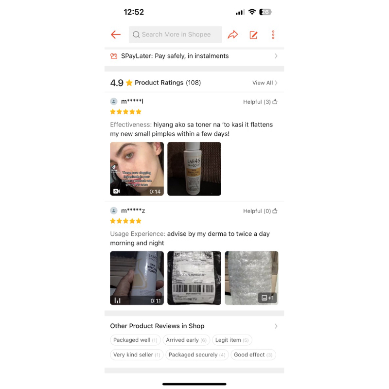 Lab46 Lab 46 Skin Perfecting Toner 120ml (Always New Stocks) | Shopee ...