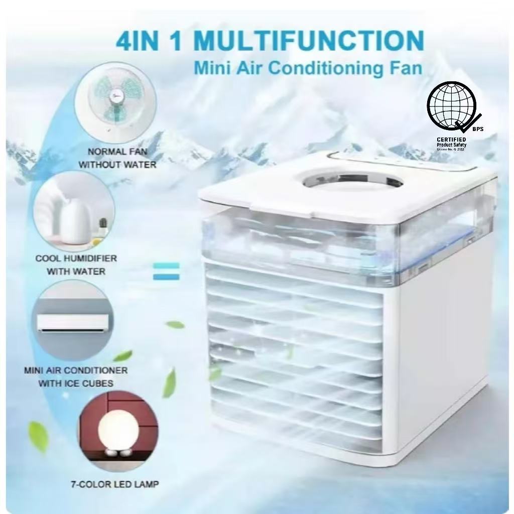 Portable Cooling Fan Bedroom Use Personal Desktop Evaporative Air Cooler  Fan Mini Air Conditioner