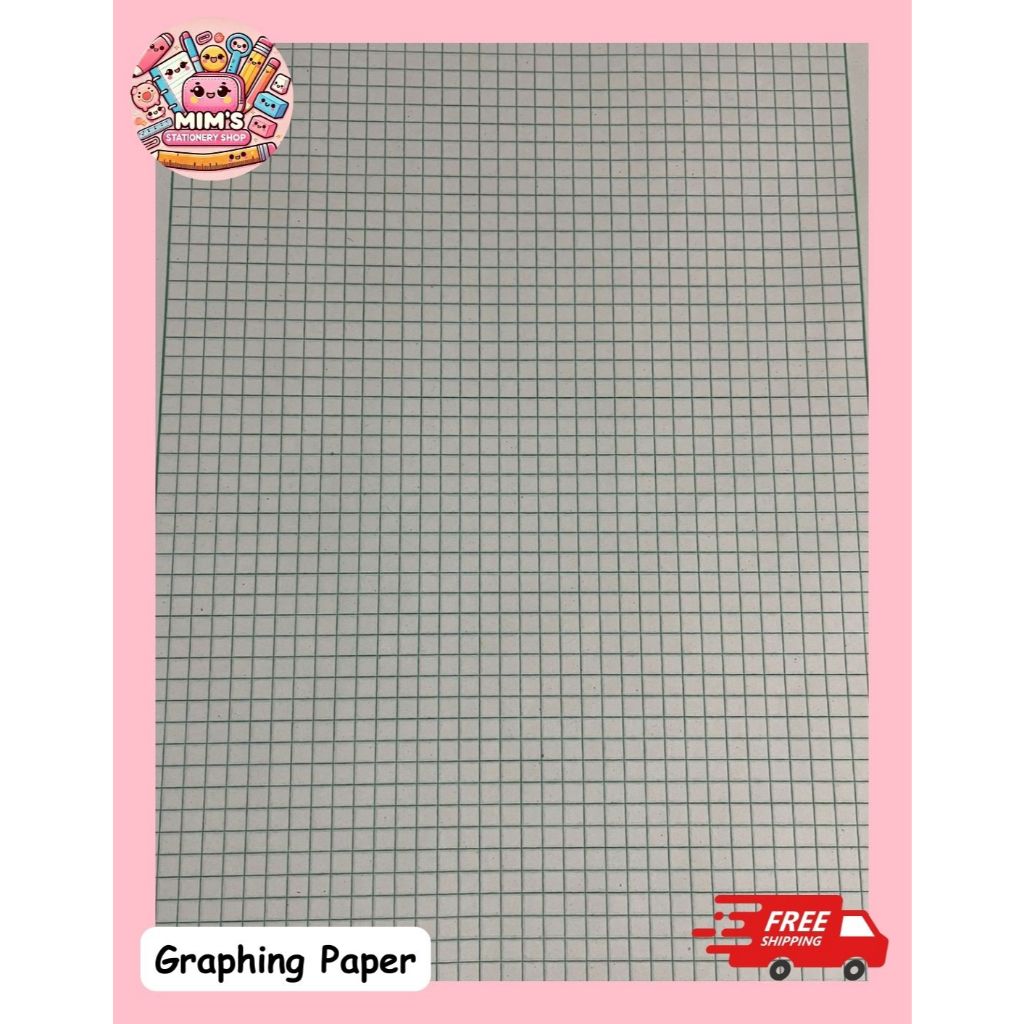 Vanda Graphing Paper - Short (8.5