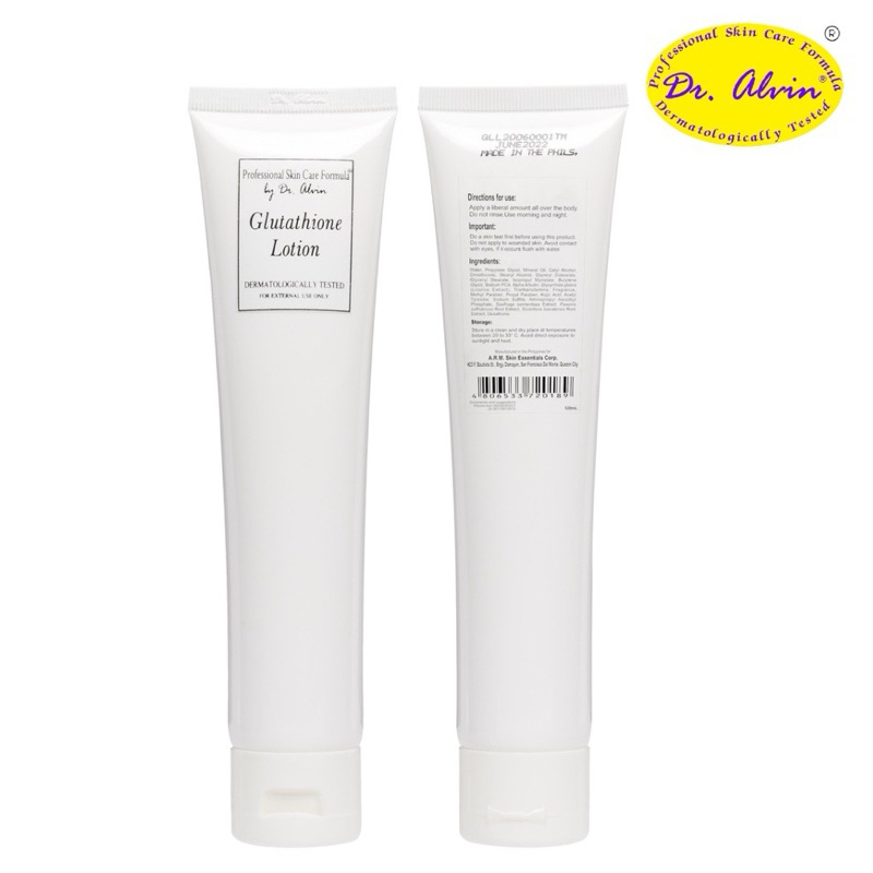 glutathione lotion dr alvin Dr. Alvin Glutathione Lotion 120mL