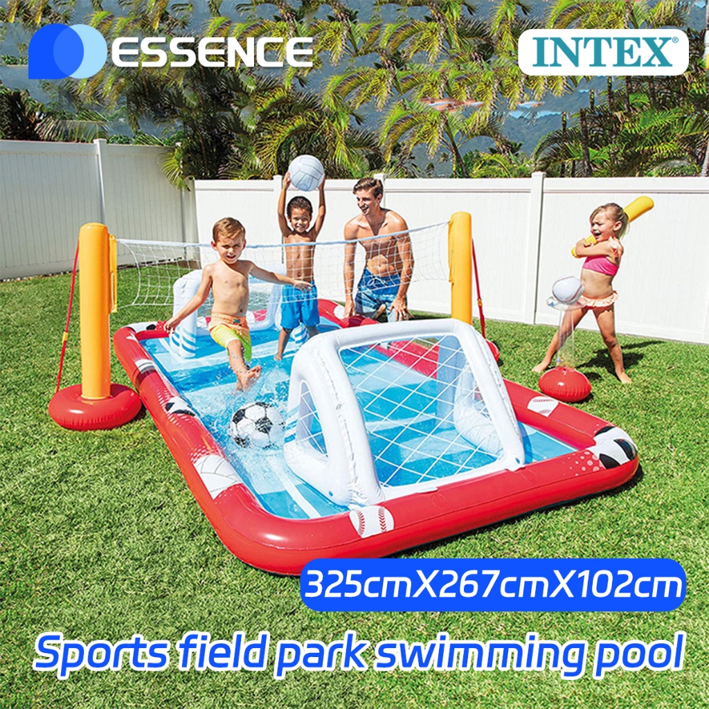 INTEX 57147 Rectangular sports field park pool household entertainment ...