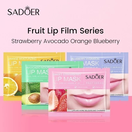 SADOER Fruit moisturizing lip mask replenishes moisture, improves lip ...