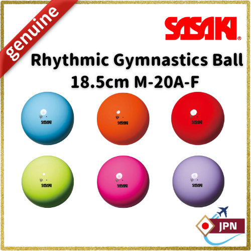 SASAKI M-20A-F Gymstar Rhythmic Gymnastics Ball – FIG Approved, 18.5 Cm Standard Rubber Ball I.1243477156