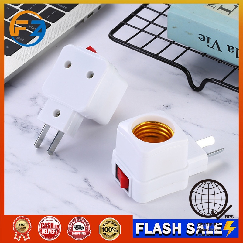 FZ Square with Switch Plug Socket Rotatable LED Energy Saving Lamp ...