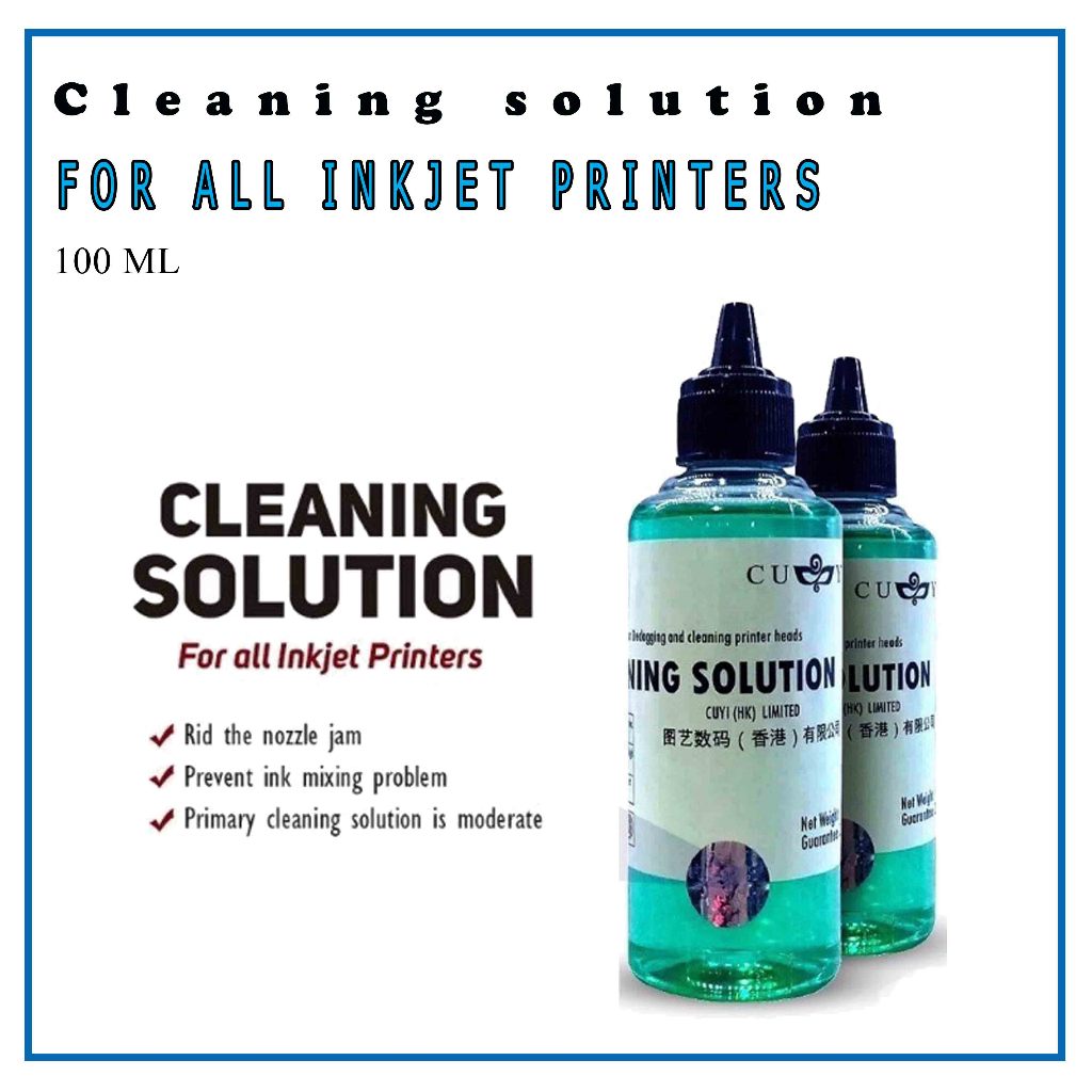 Cleaning Solution 100 ml Printhead Cleaner | Shopee Philippines