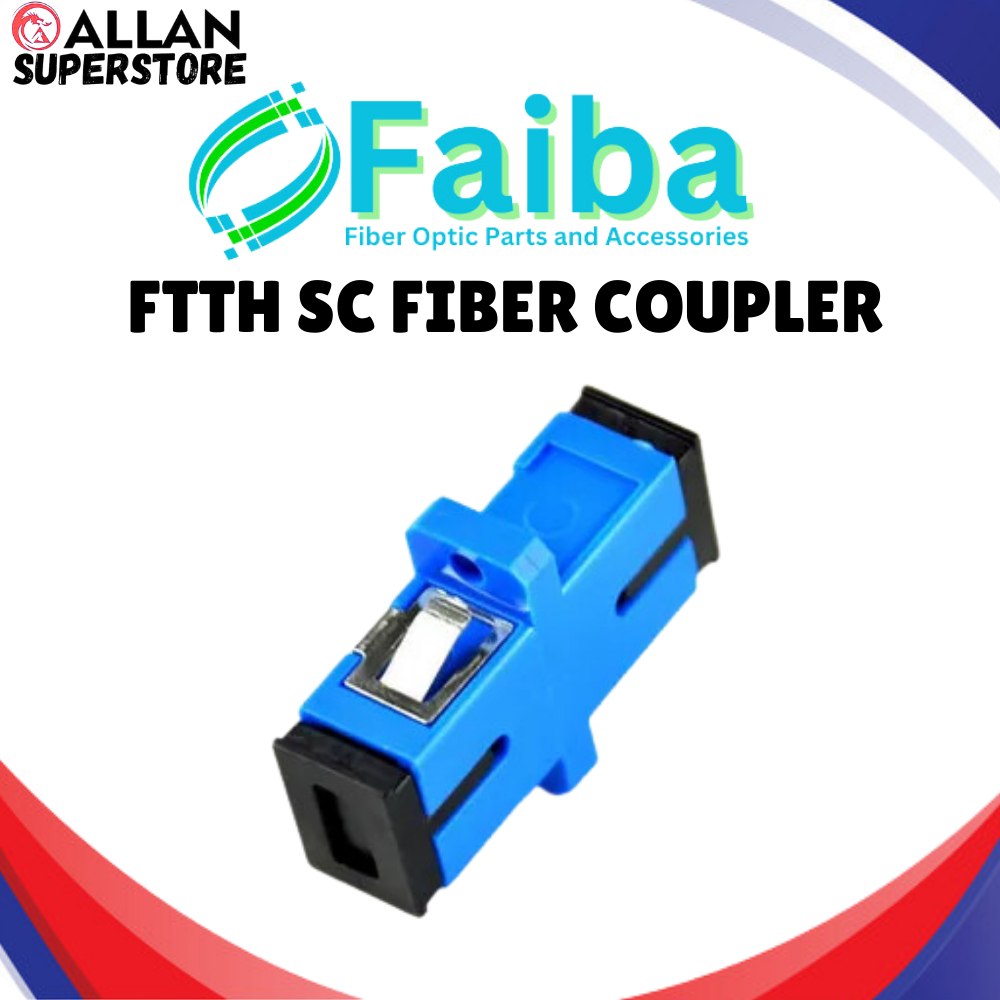 Allan Superstore 1 5pcs Set Sc-Sc Upc Fibre Flange Simplex Single-Mode ...