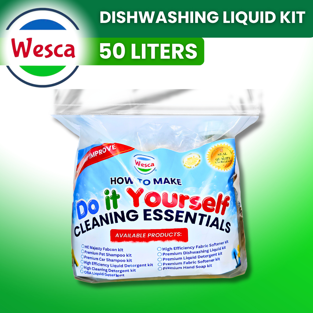 PREMIUM DISHWASHING LIQUID KIT 50 LITERS YIELD | Shopee Philippines