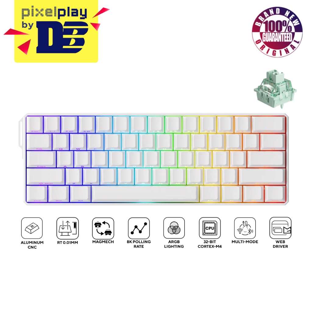 MonsGeek FUN60 Ultra SP Shine-Through Multi-Mode RGB Mechanical ...