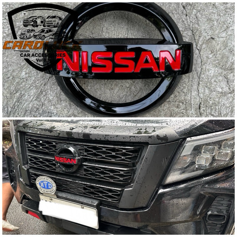 Nissan Navara 2016 - 2025 Front Grill Logo Emblem | Shopee Philippines