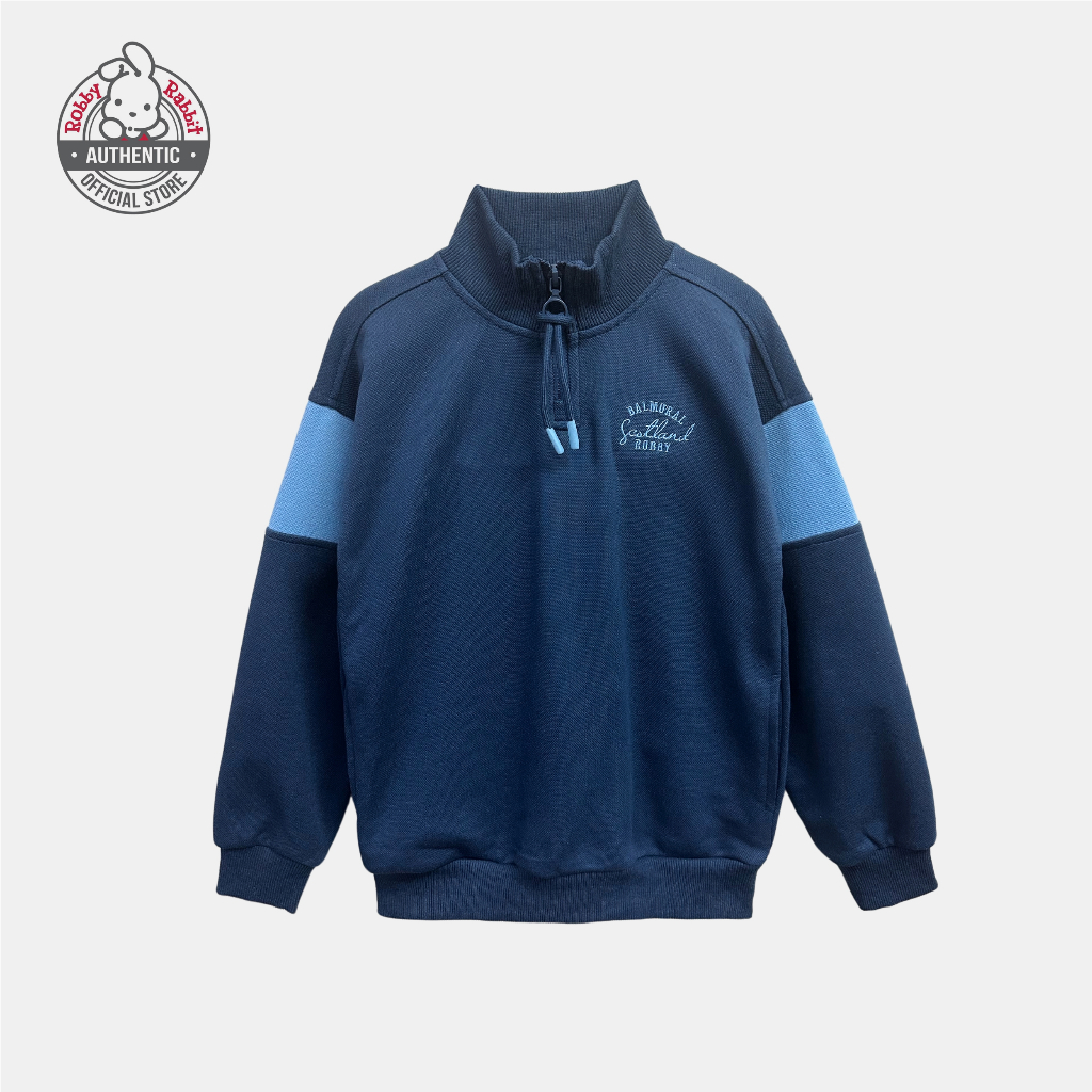 Robby Rabbit Balmoral Breeze Embroidered Pullover (Slate Blue) | Shopee ...