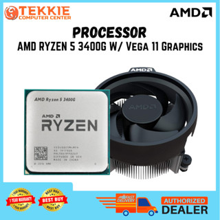 AMD Ryzen 5 3400G Processor With Graphics - 4-Core 8-Thread