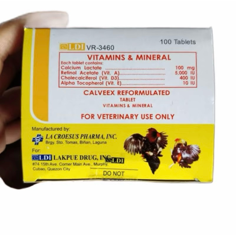 Calveex Reformulated Tablet Sold Per Piece | Shopee Philippines