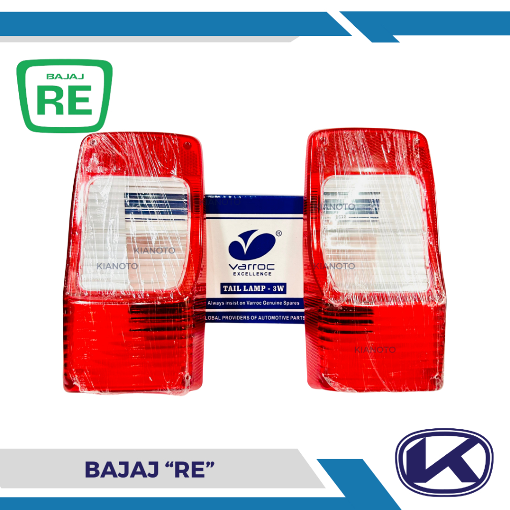 Bajaj RE (THREE WHEELER) #109 Rear Indicator Light Signal Light BACK ...