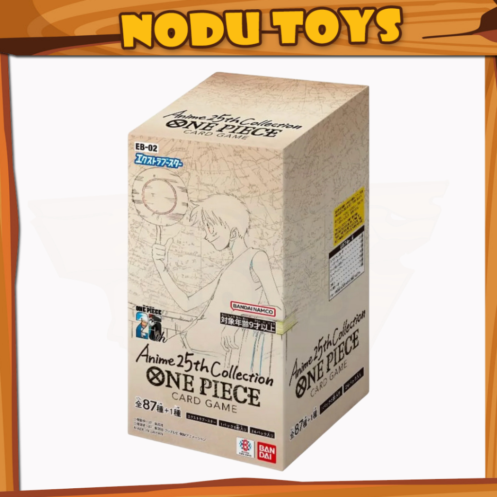 EB-02] ONE PIECE TRADING CARD GAME Booster Box Anime 25th collection |  Shopee Philippines