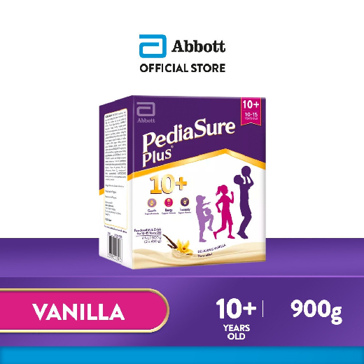 Pediasure Plus 10+ Vanilla 900g for Adolescents 10-15 Years Old ...