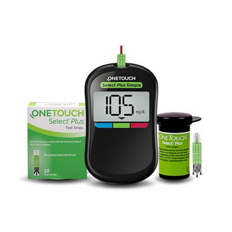 One Touch Select Plus Simple Machine Meter + Free 10lancets | Shopee ...