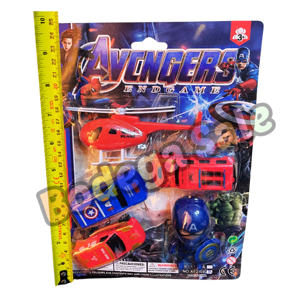 Avengers: Endgame Hero Racers – Plastic Toy Cars | Shopee Philippines