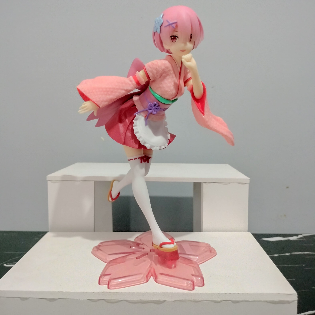 Authentic: Ram Sakura (no box) - Anime Figure Toys | Shopee Philippines