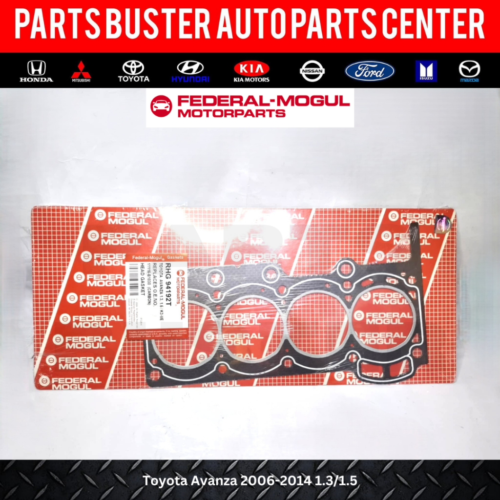 Cylinder Head Gasket (Carbon) Toyota Avanza 2006-2014 1.3/1.5 (RHG ...