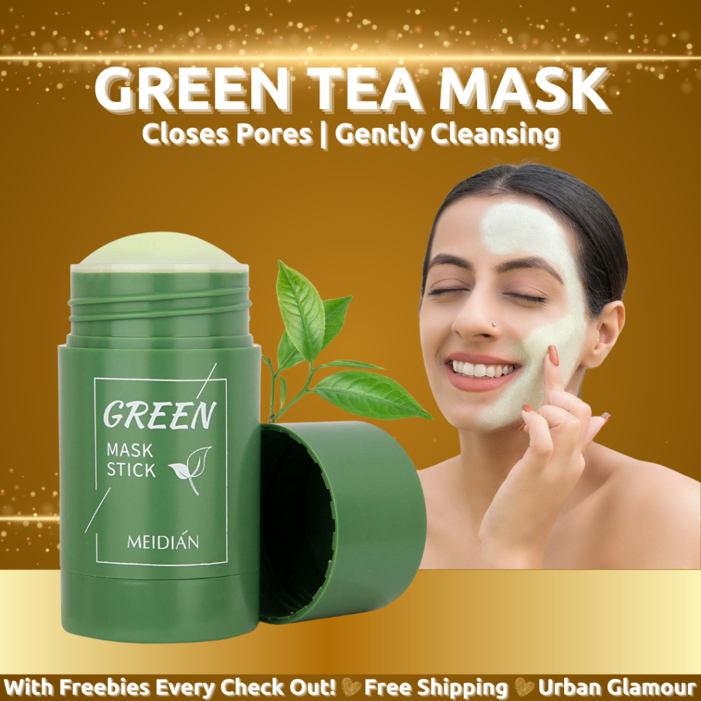 Original Green Tea Mask Stick Solid mask Remove Blackheads Delicate ...