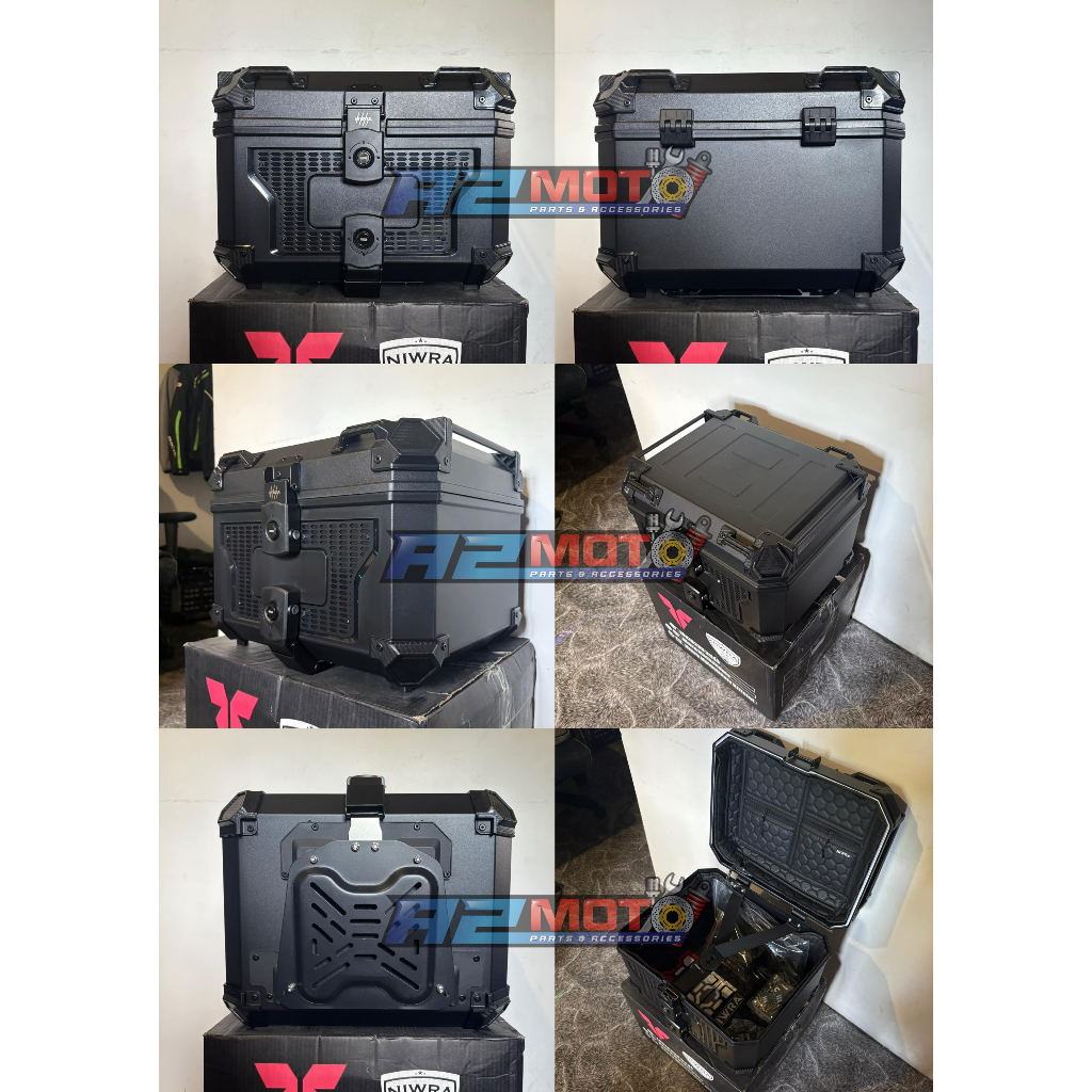 NIWRA F2 Raptor A2 Antares ABS Hard Plastic DUHAN HNJ MC Top Box Alloy ...