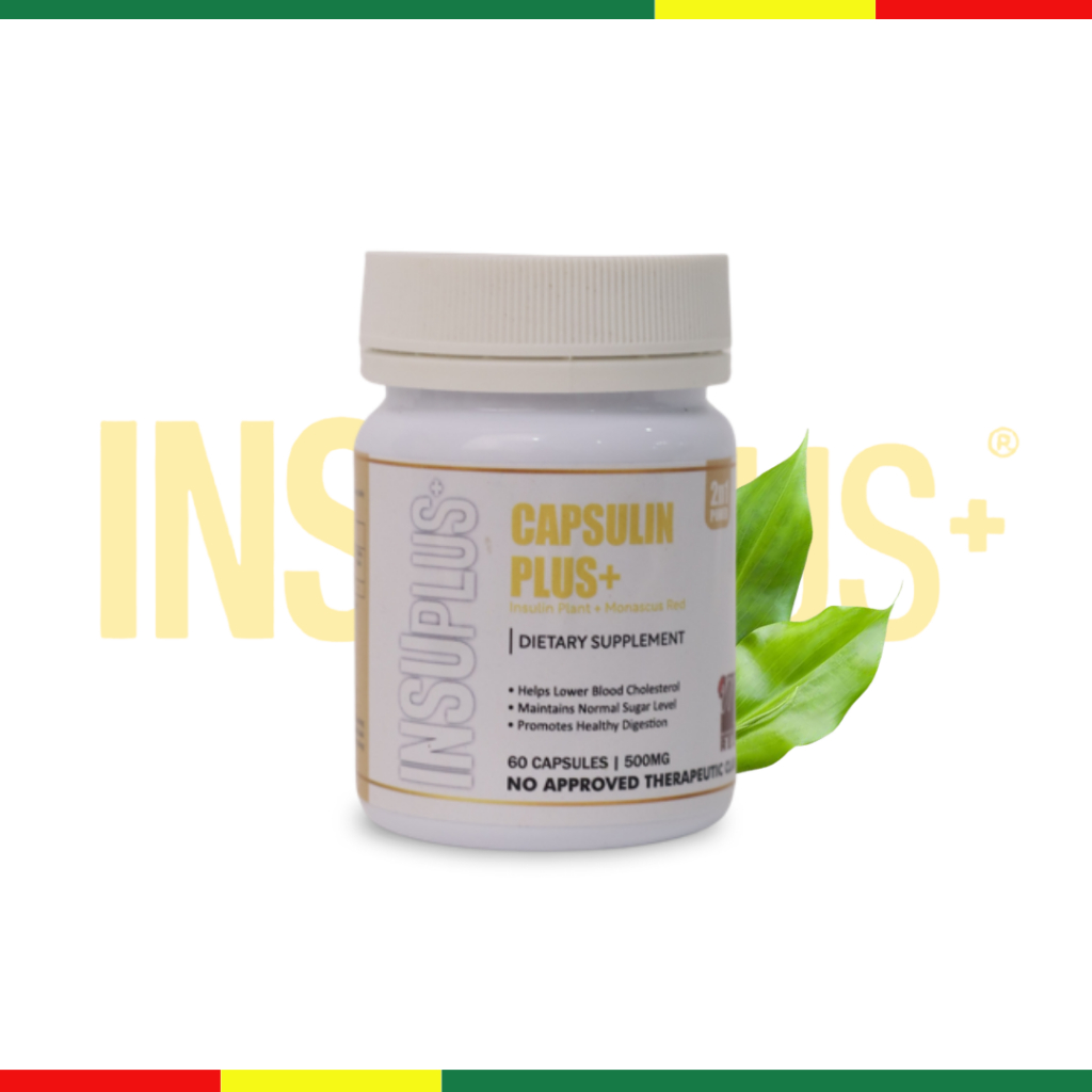 Capsulin+: Pure Insulin Plant with Monascus Red | Shopee Philippines