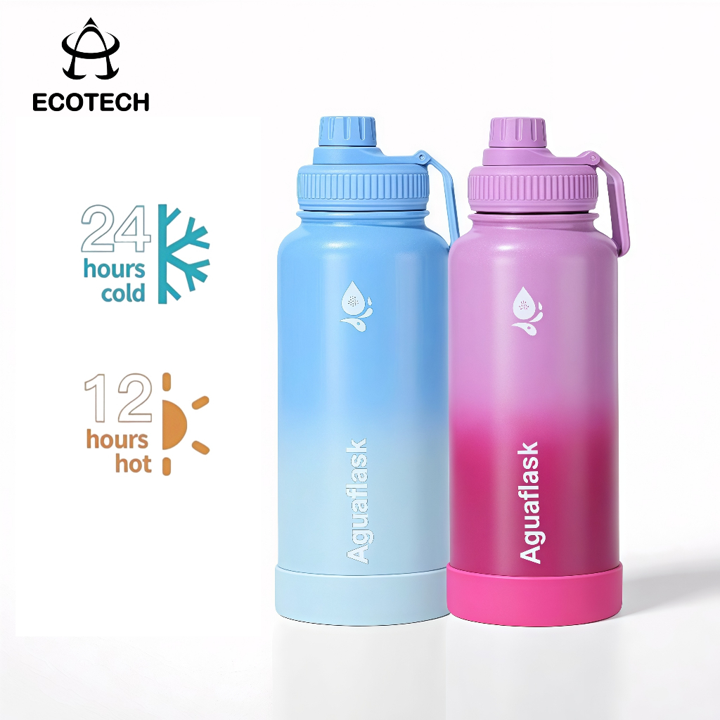 ECOTECH Car/Office/Home/Sport Gradient Thermos Vacuum Insulated Water ...