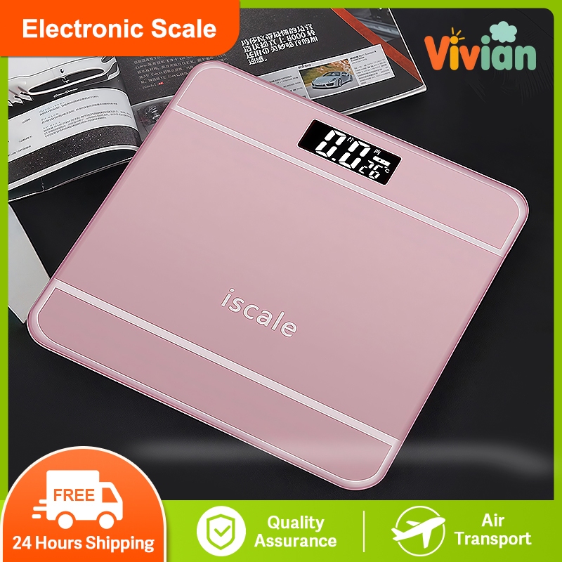 100% Original Lucky Iscale Digital LCD Electronic Tempered Glass ...