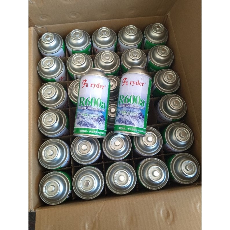 R600a /30Cans / 1 Box / Freon Refrigerant in Can / 120 Grams /R600A ...