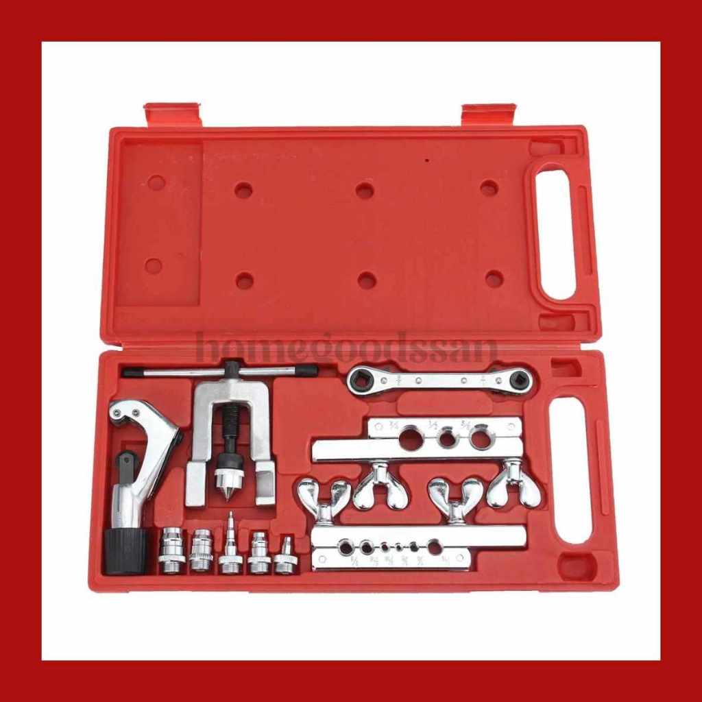 homegoodssan Flaring Swaging Tool Set Tube Cutter Pipe Repair ...