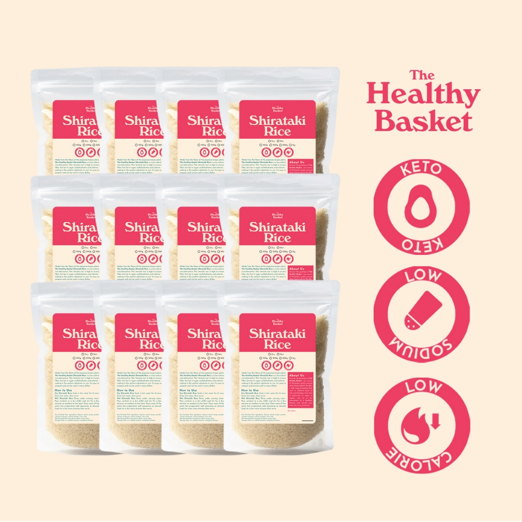 Healthy Basket Bulk Dry / Dried Shirataki Rice 12kg | Shopee Philippines