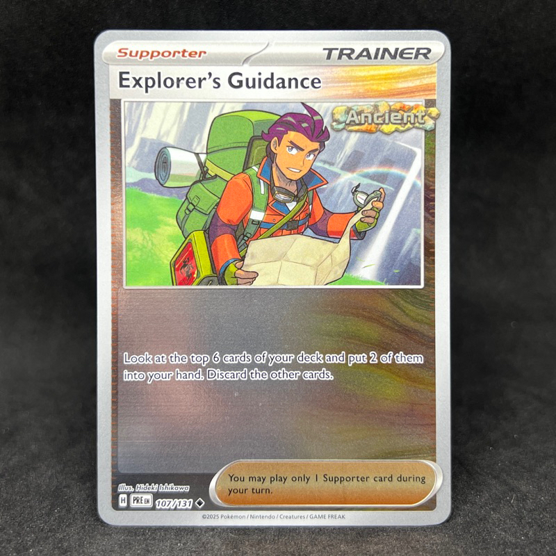 Pokemon TCG Explorer’s Guidance Reverse Holo 107/131 2025 Scarlet ...