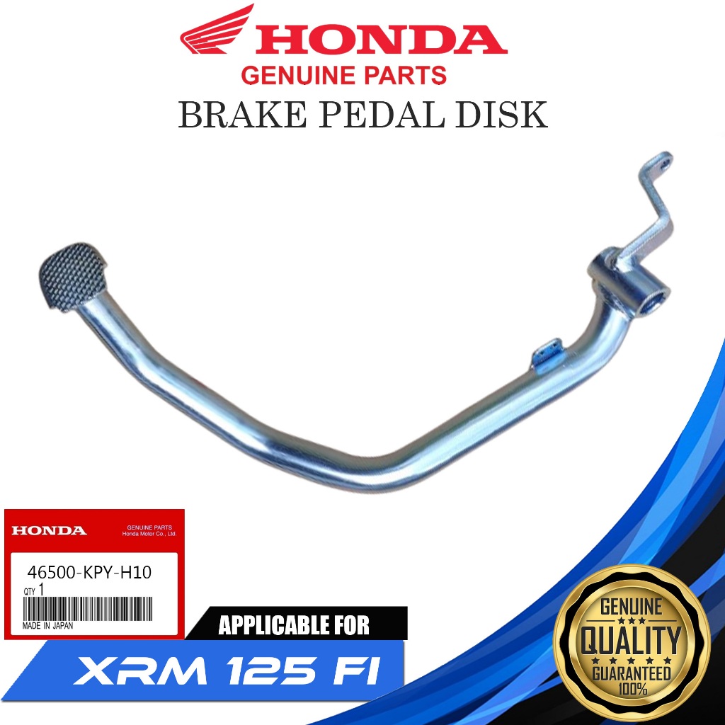 HONDA GENUINE BRAKE PEDAL DISK FOR XRM 125 FI / RS 125 FI ( 46500-KPY ...