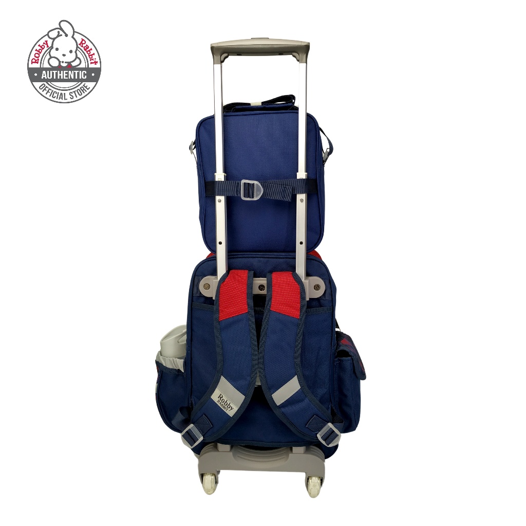 Robby Rabbit Extreme Drive Soft Trolley 16-Inch (Navy Blue, Red, Car ...