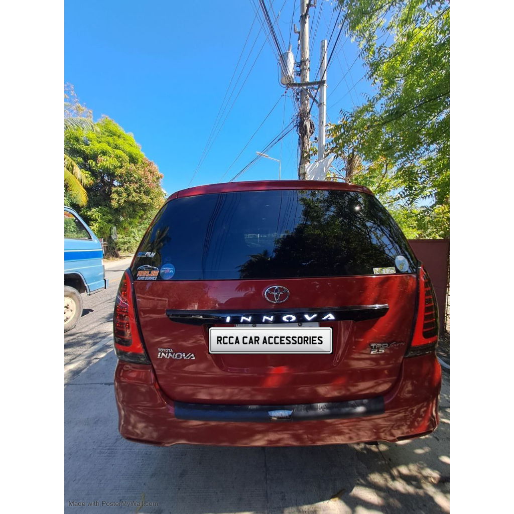 Toyota Innova 2005-2015 VLand LED Tail Light | Albino Design Rear Lamp ...