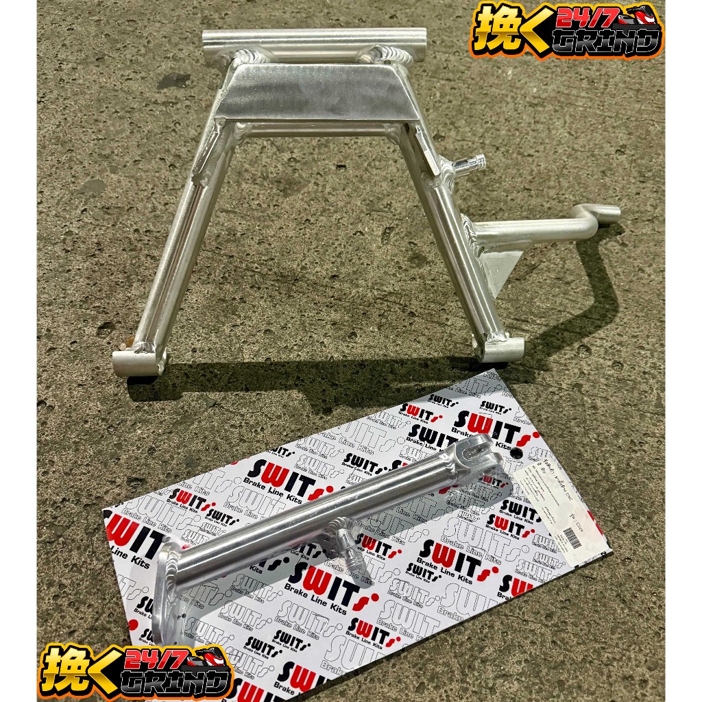Swits Center And Side Stand Alloy Standard Size For Honda Click made in ...