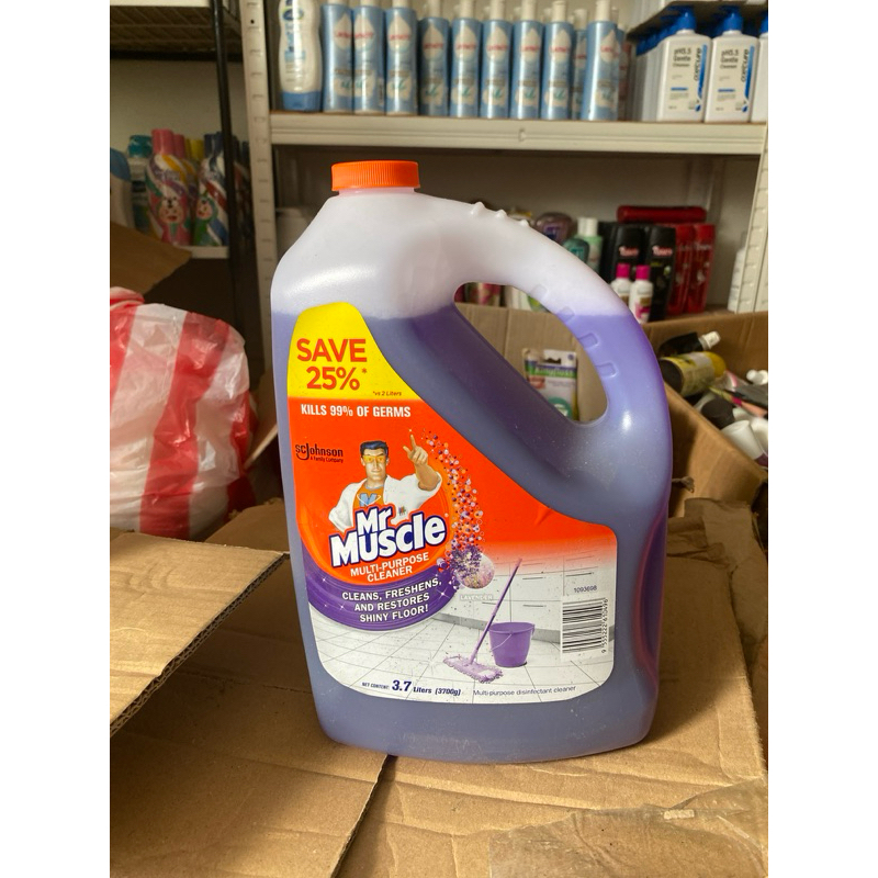 MR MUSCLE MULTI PURPOSE CLEANER 3.7LITERS | Shopee Philippines