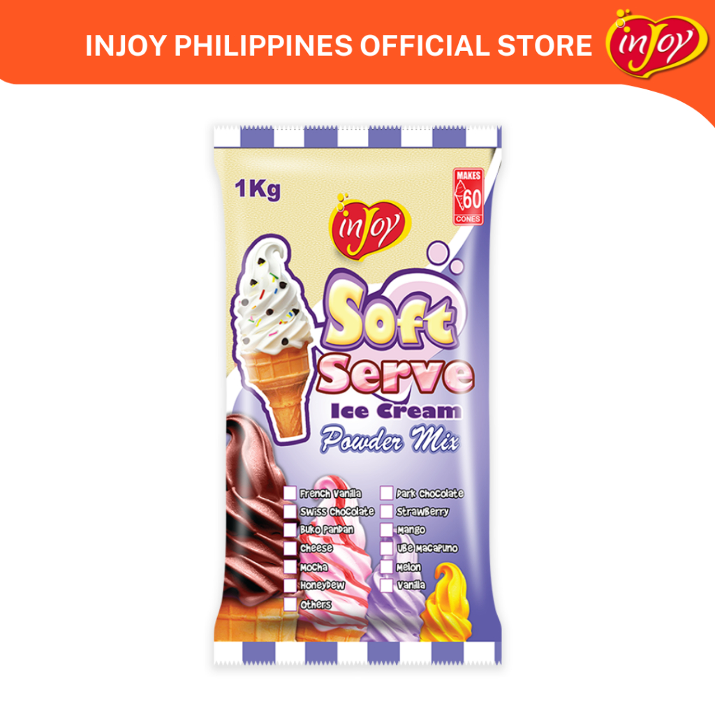 inJoy Mango Soft Serve Ice Cream Powder 1kg | Shopee Philippines
