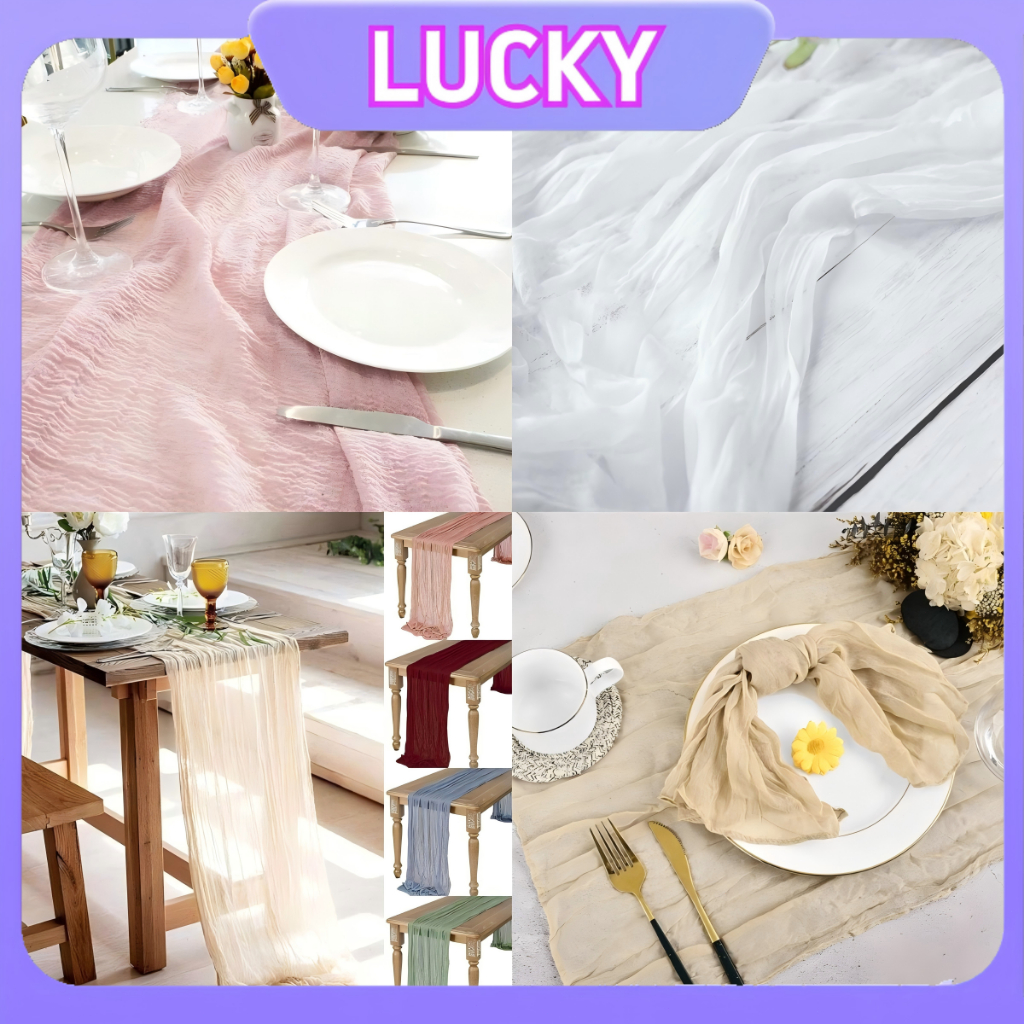 Runner da Tavola, 90 x 300cm Stile Boho Runner per