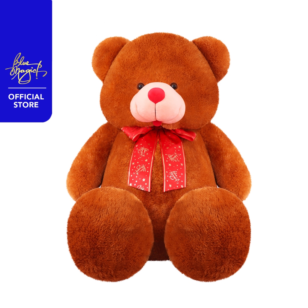 Blue Magic Stringbean, Jr. Xxl Moccasin Life-Size Bear Stuffed Toy ...
